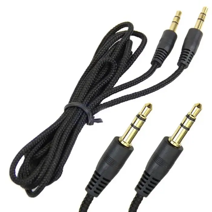 Câble vidéo noir mâle à mâle 2/3/5M, câble Audio, câbles numériques, rallonge Aux