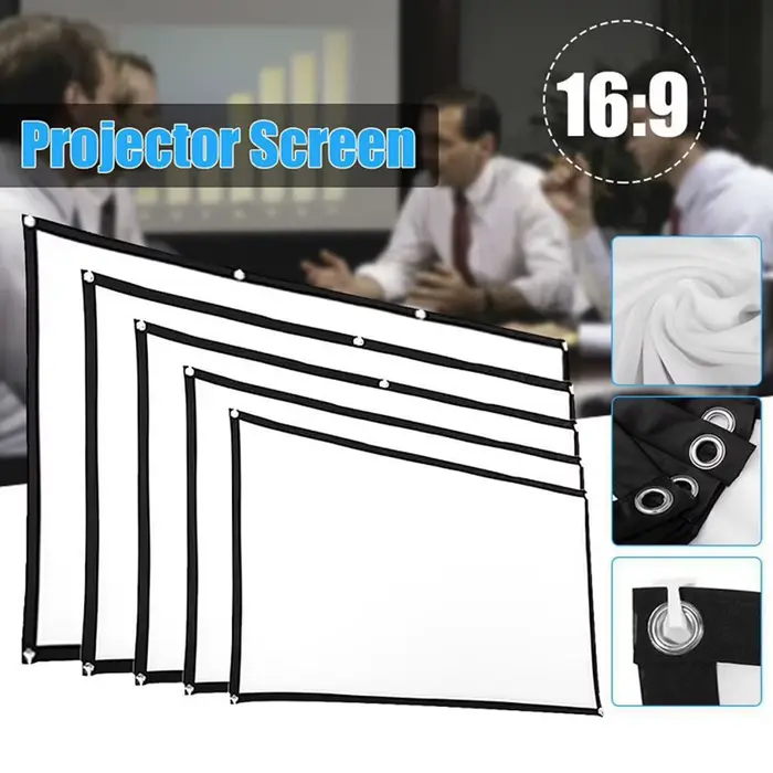 Rideau de Projection réfléchissant Anti-lumière