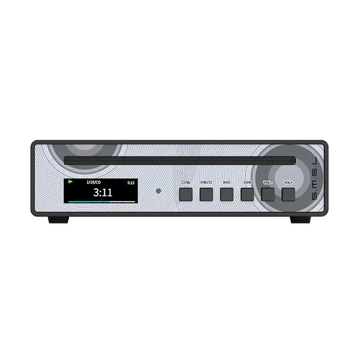 Lecteur CD SMSL PL100 Pro multifonction avec puces DAC CS43131*2, prend en charge la lecture MQA san