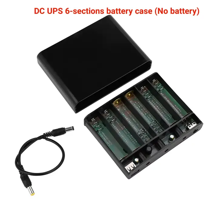 1018L DC UPS batterie de secours 5V 9V 12V 2A 15V 24V sortie alimentation sans interruption 85-265V 