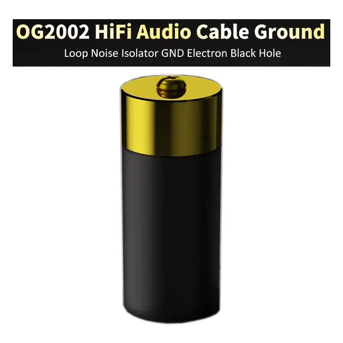 Câble audio HiFi GND éliminateur de boucles de terre