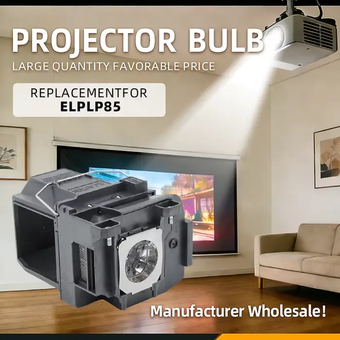 Lampe de projecteur V13H010L85 pour Epson ELPLP85 EH-TW6600 TW6700 TW6800 TW7000 TW7100 H798A H961A H829B H651A H652A