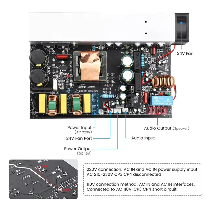 Amplificateur de son ABUO
