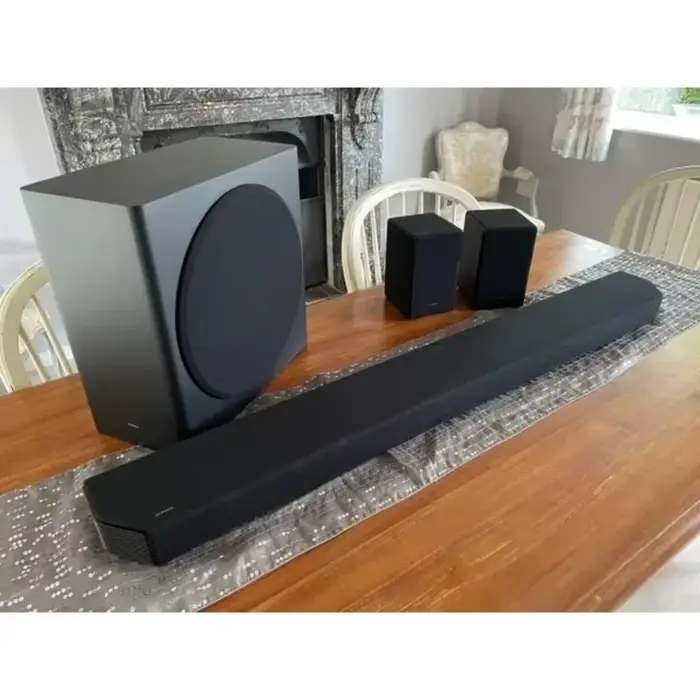 NOUVEAU 2025 HW-Q950A Barre de son 11.1.4 canaux avec Dolby Atmos/DTS:X Alexa intégrée (2021)