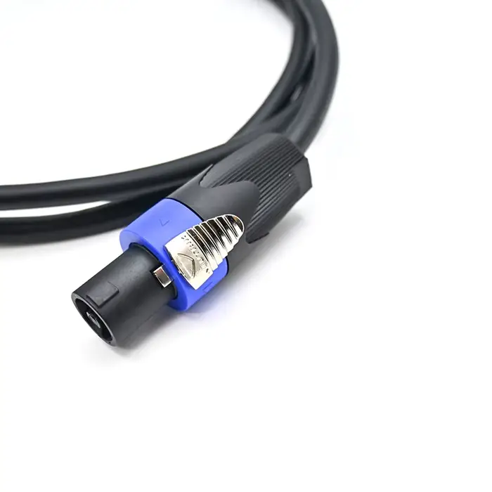 Câble de haut-parleur Audio professionnel NL4FX Speakon