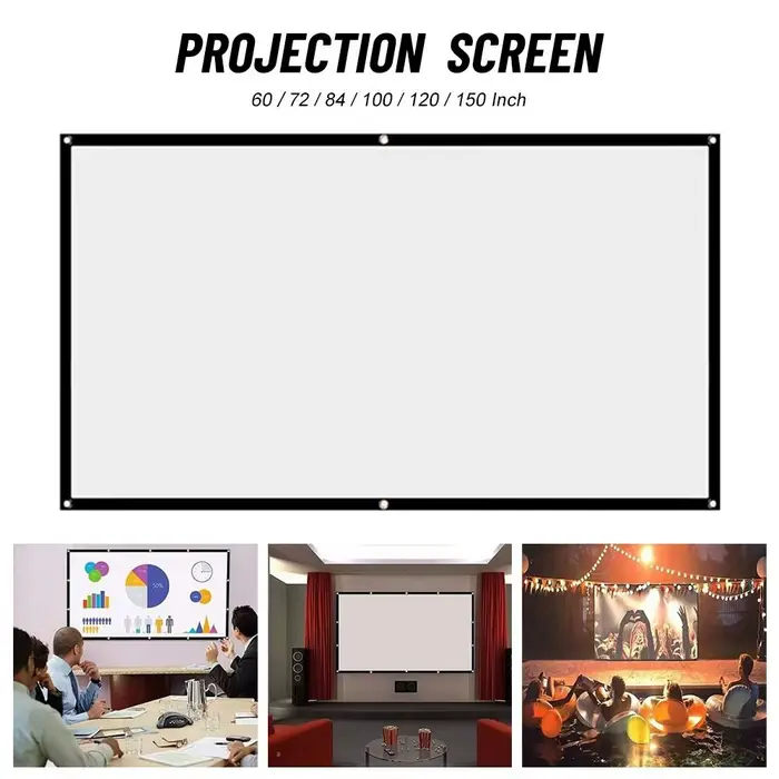 Écran de projection portable anti-lumière