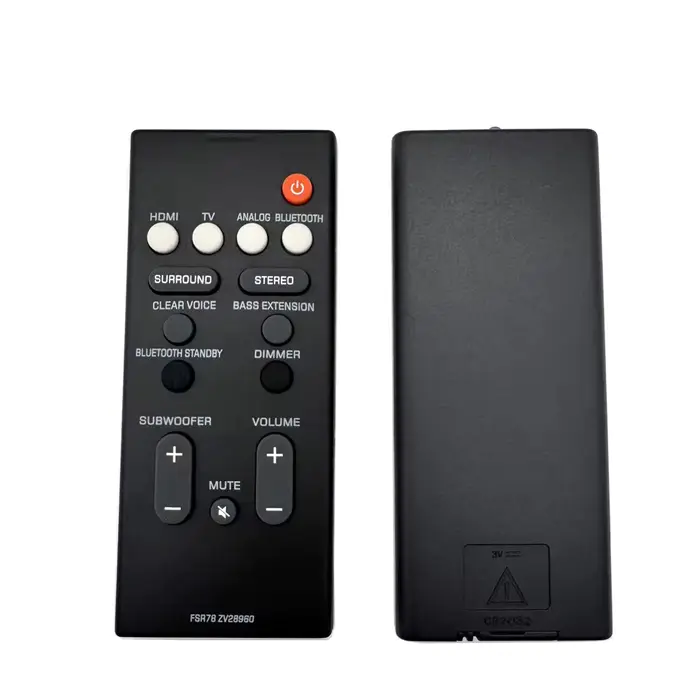 Télécommande de haut-parleur FSR78 ZV28960, pour barre de son YAMAHA YAS-106 YAS-207 ATS-1060 YAS-10