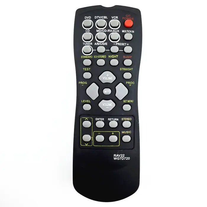 Télécommande pour Yamaha CD DVD RAV22 WG70720 Home Cinéma Amplificateur RX-V350 RX-V357 RX-V359 RX-V