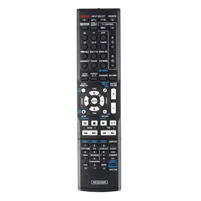 Télécommande pour Pioneer AV Récepteur Home Cinéma AXD7534 AXD7568 VSX-819H-S VSX-819H VSX-519V-K VS