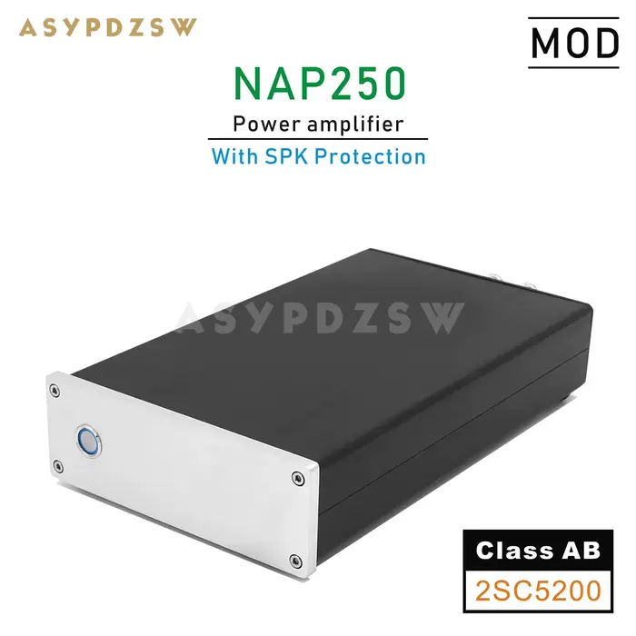NAP250 MOD 2SC5200 MINI amplificateur de puissance stéréo Base sur circuit NAIM britannique avec pro