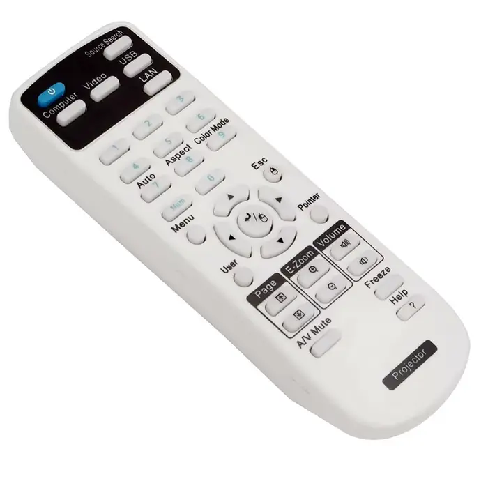Télécommande du projecteur Epson EH-TW5200/EHTW5200 EB-S31/EBS31 EB-108 2042 2142W EB-S27 EB-X27 EB-