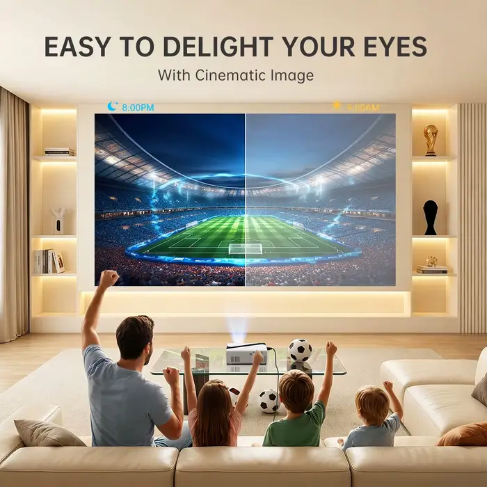 Projecteur portable avec décodage 4K