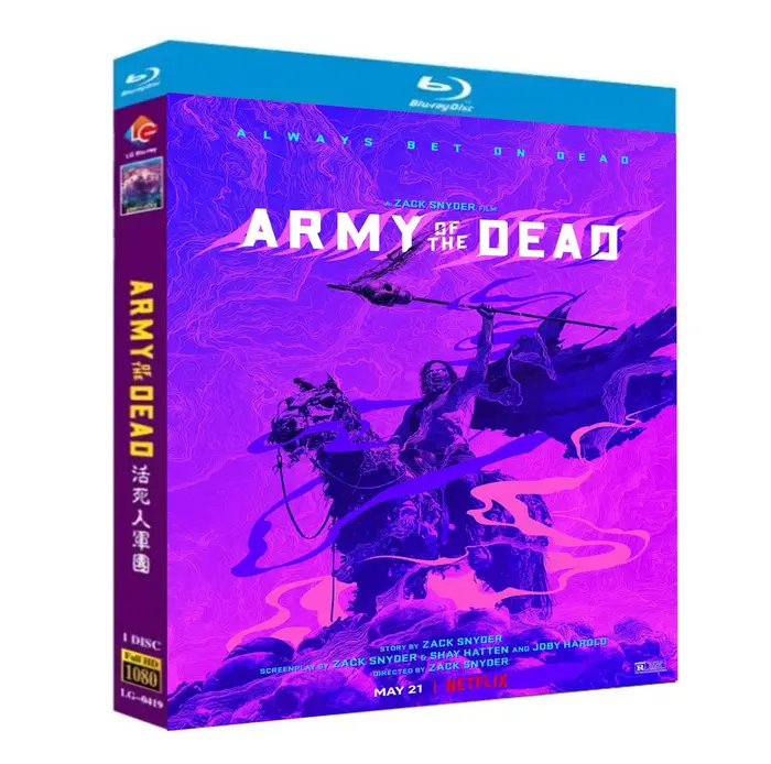 Armée des morts ‎   (2021) Disque Blu-ray Haute Définition BD