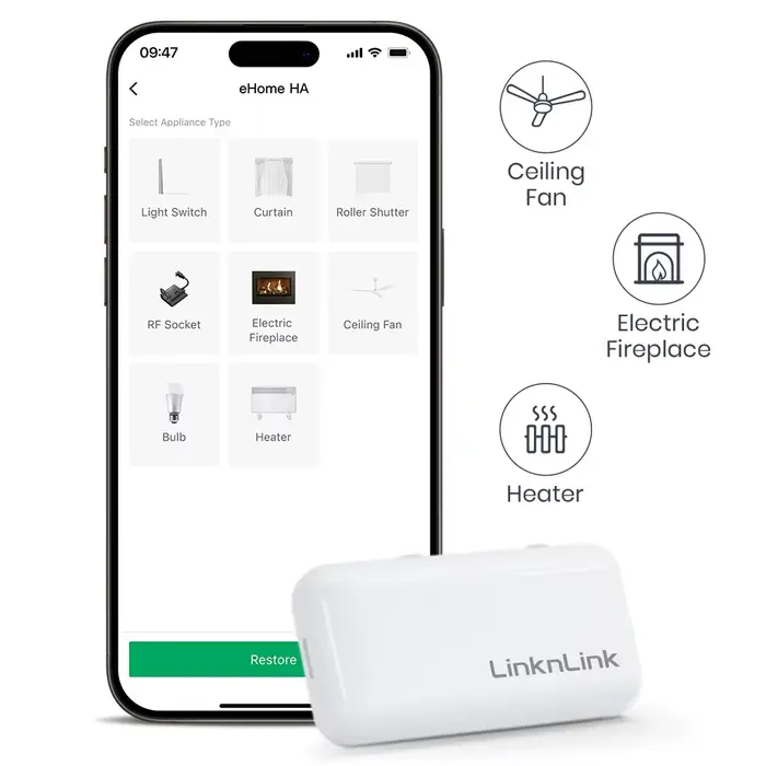 EHome Wi-Fi Smart RF télécommande universelle pour lumière