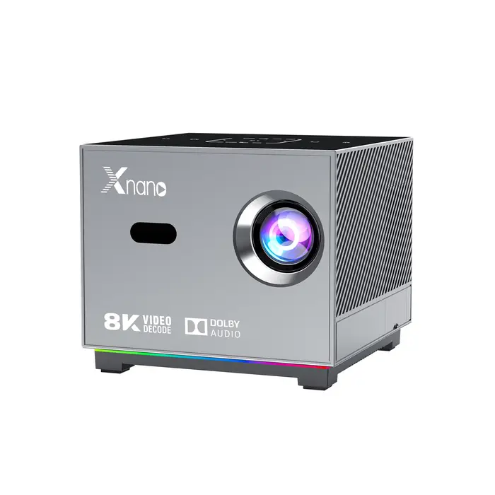 Xnano 8K projecteur X3 Portable Android 9 double Wifi 190ANSI H716  BT5.0 5.0 Home cinéma projecteur
