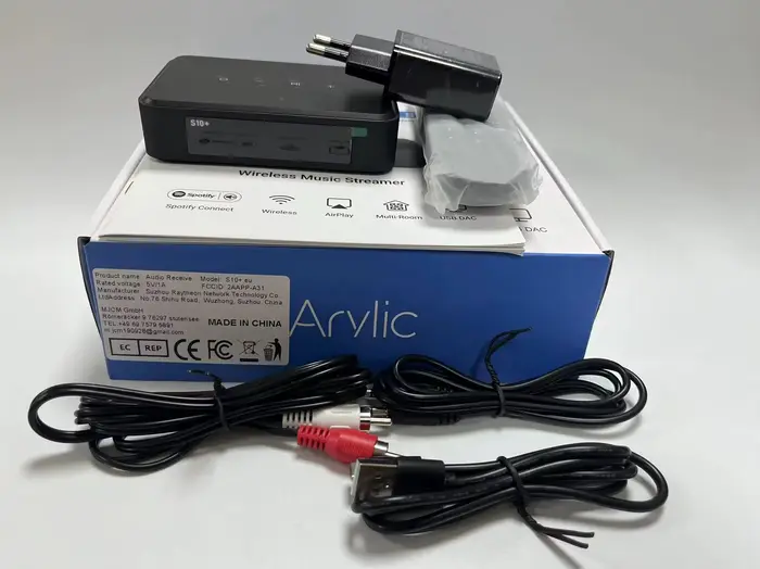 Récepteur audio Arylic S10+ WiFi Bluetooth 5.0, module de circuit récepteur de musique stéréo domest