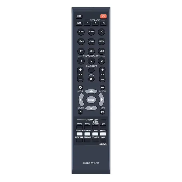Nouvelle télécommande de remplacement pour système de barre de son Yamaha ZU80480 YSP-5600 YSP-5600B