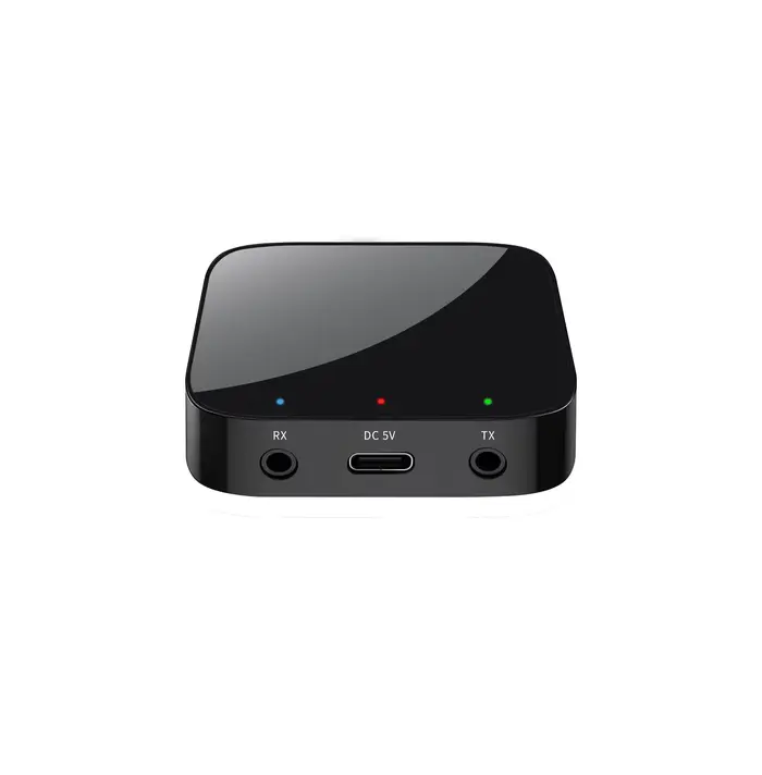 Transmetteur et récepteur Audio Bluetooth 5.3 2 en 1, adaptateur Audio Aux sans fil 3.5mm, transmett