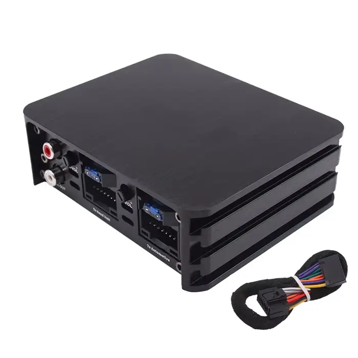 Amplificateur audio 12V 240W DSP, amplificateur de puissance audio 4 canaux HIFI pour autoradio Andr