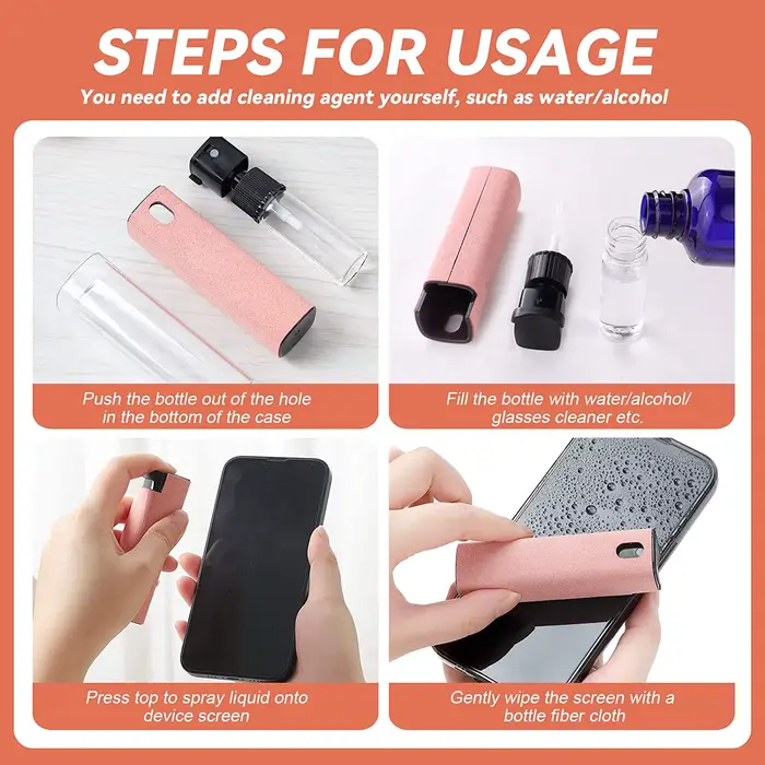 Kit de nettoyage d'écran 2 en 1