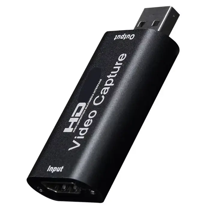 Carte d'acquisition vidéo USB 2.0 4K, compatible HDMI, boîte de diffusion en direct, enregistrement 