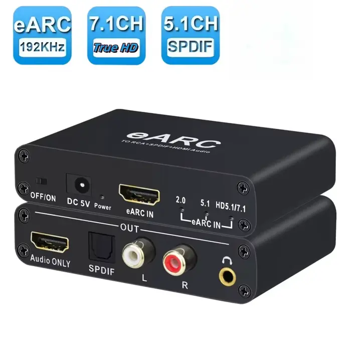 Extracteur Audio HDMI EARC ARC 192Khz