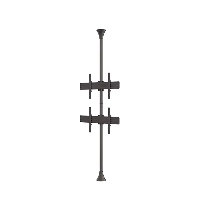 Support de montage mural au plafond pour téléviseur commercial modulaire extensible en hauteur, pour