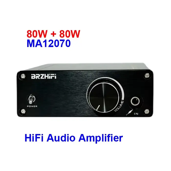 Amplificateur de puissance audio numérique 2*80W MF eon MA12070 pour haut-parleurs 20W ~ 200W