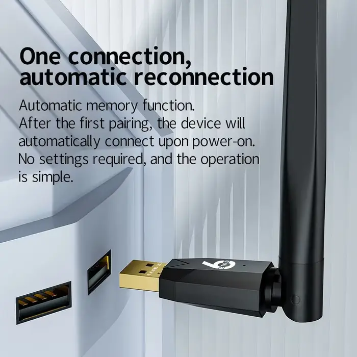 Adaptateur Bluetooth 6.0 5.4 USB 200M
