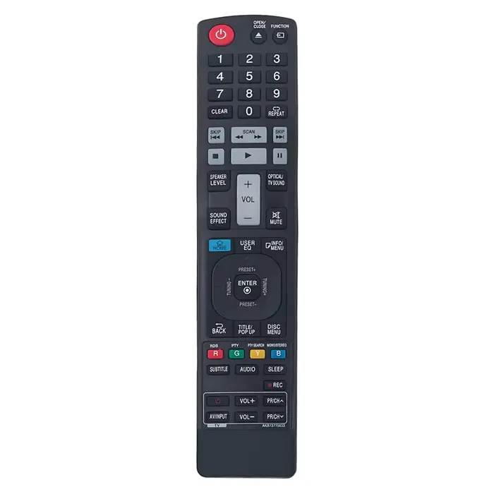 Télécommande AKB73775633 compatible avec le système de cinéma maison Blu-Ray LHB755W