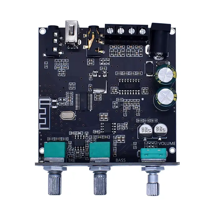 T50H TPA3116D2 2*50W Bluetooth 5.0 carte amplificateur de caisson de basses 2.0 canaux haute puissance Audio stéréo AUX
