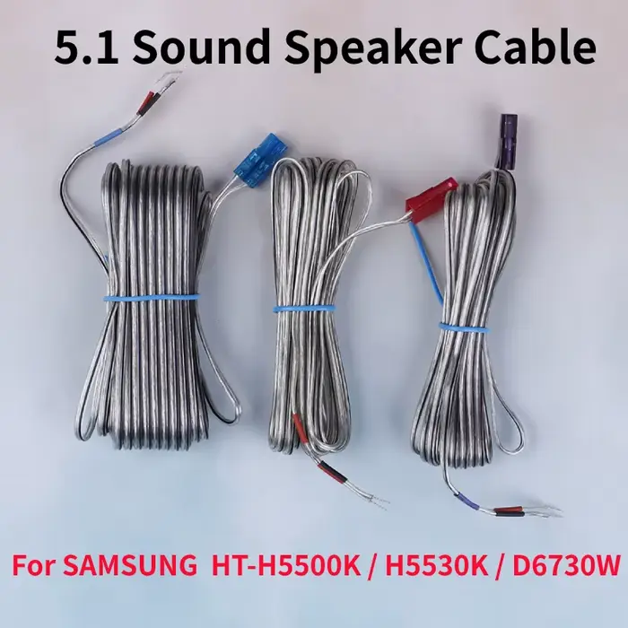 Adaptateur de câble de fil de haut-parleur de cinéma maison DVD Blu-ray pour Samsung 5.1 connecteur