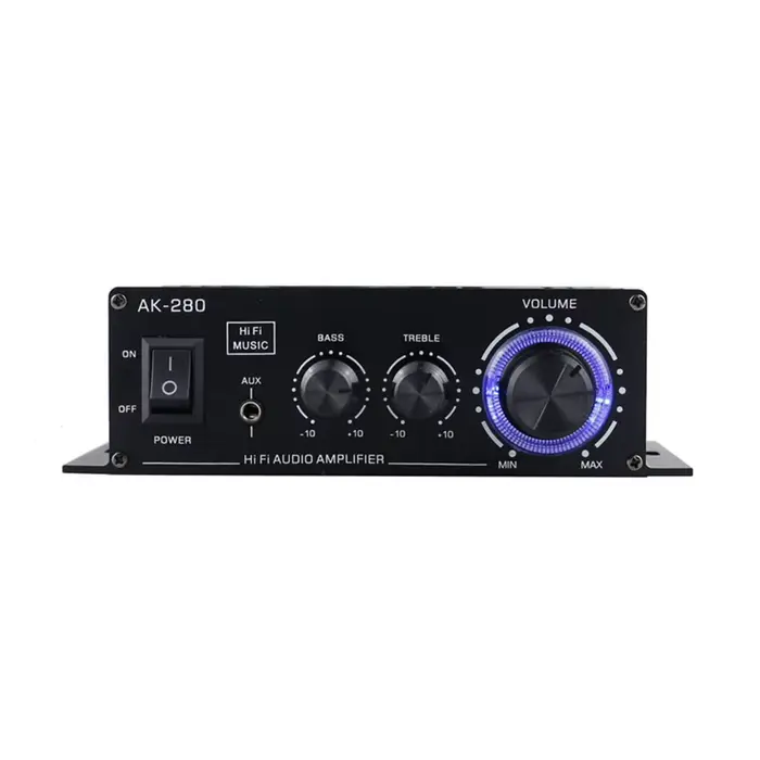 AK-280 haut-parleur amplificateur de puissance HiFi basse stéréo amplificateurs numériques Audio 40W