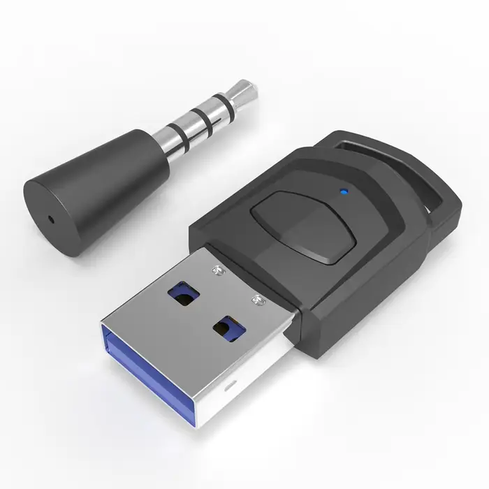 Adaptateur récepteur de casque sans fil, pour Console de jeu Sony PS5/PS4, casque de jeu sur PC, tra