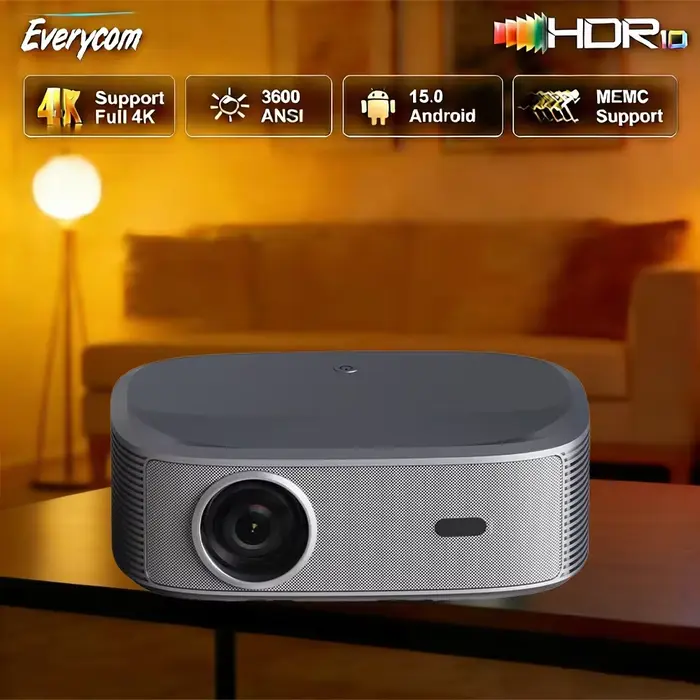 Projecteur Everycom HQ11W 1080P 3600 ANSI Android 15